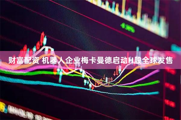 财富配资 机器人企业梅卡曼德启动H股全球发售